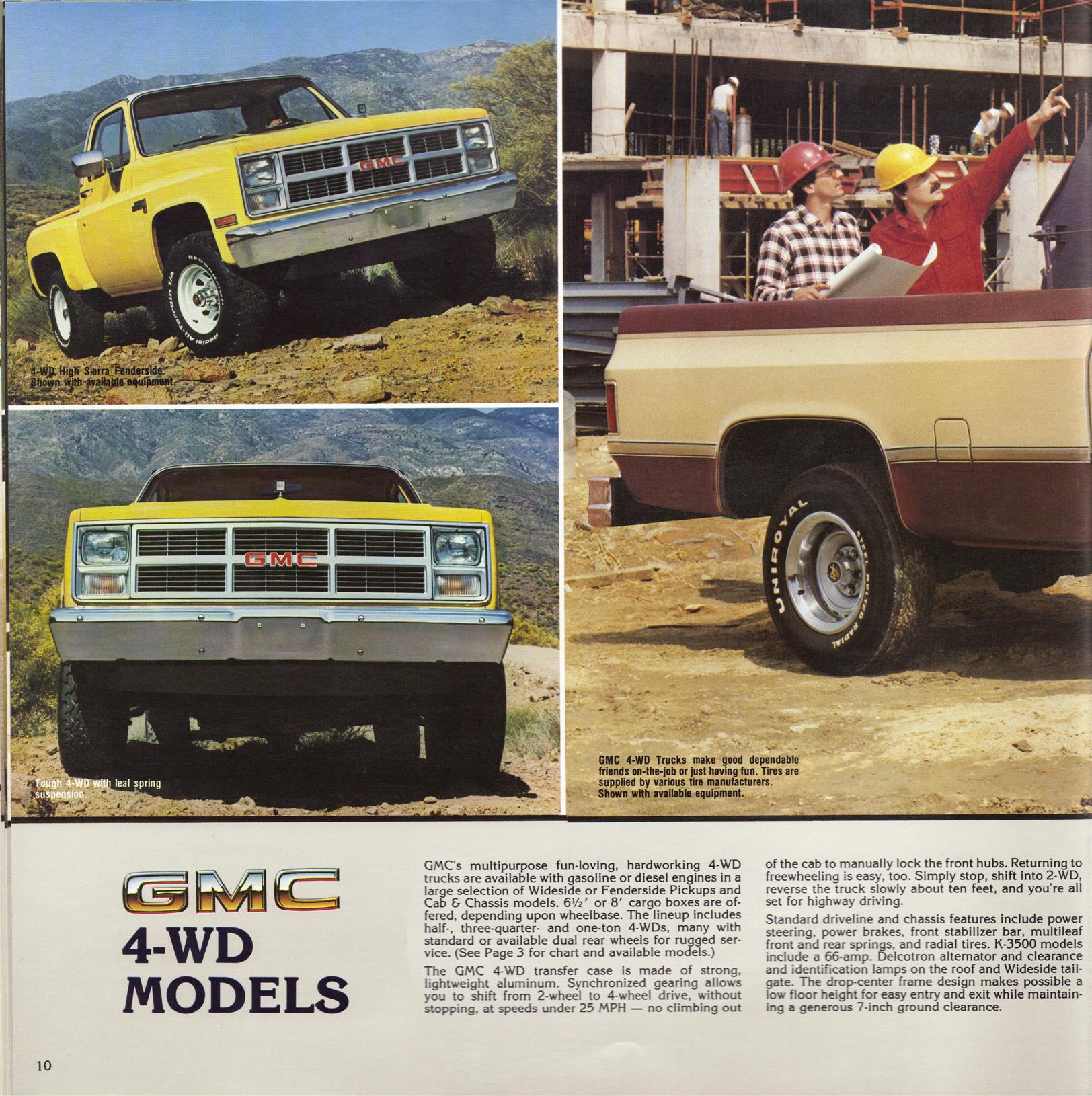 1983 GMC Pickups Brochure Page 18
